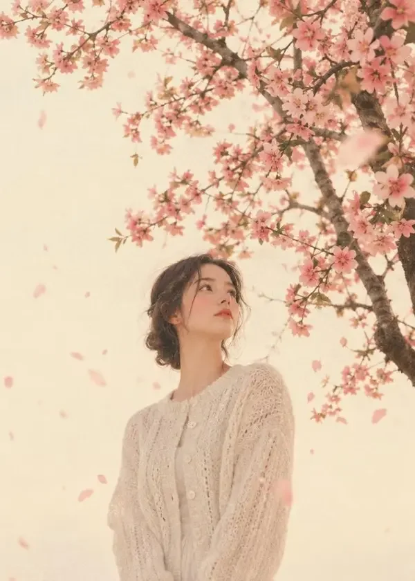 桃枝初绽首屏海报，桃花首映作品