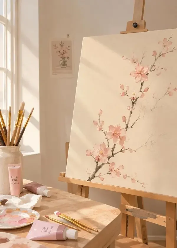 画桃记首屏海报，桃花首映作品