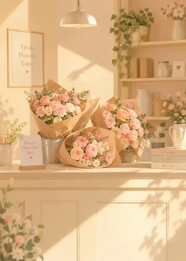 花店恋习手册封面图，甜剧专区作品