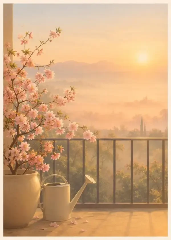 清晨浇花的人封面图，电影作品